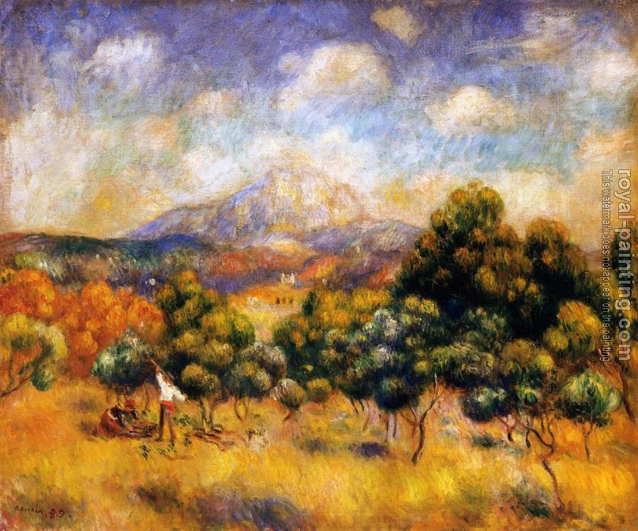 Pierre Auguste Renoir : Mont Sainte-Victoire II